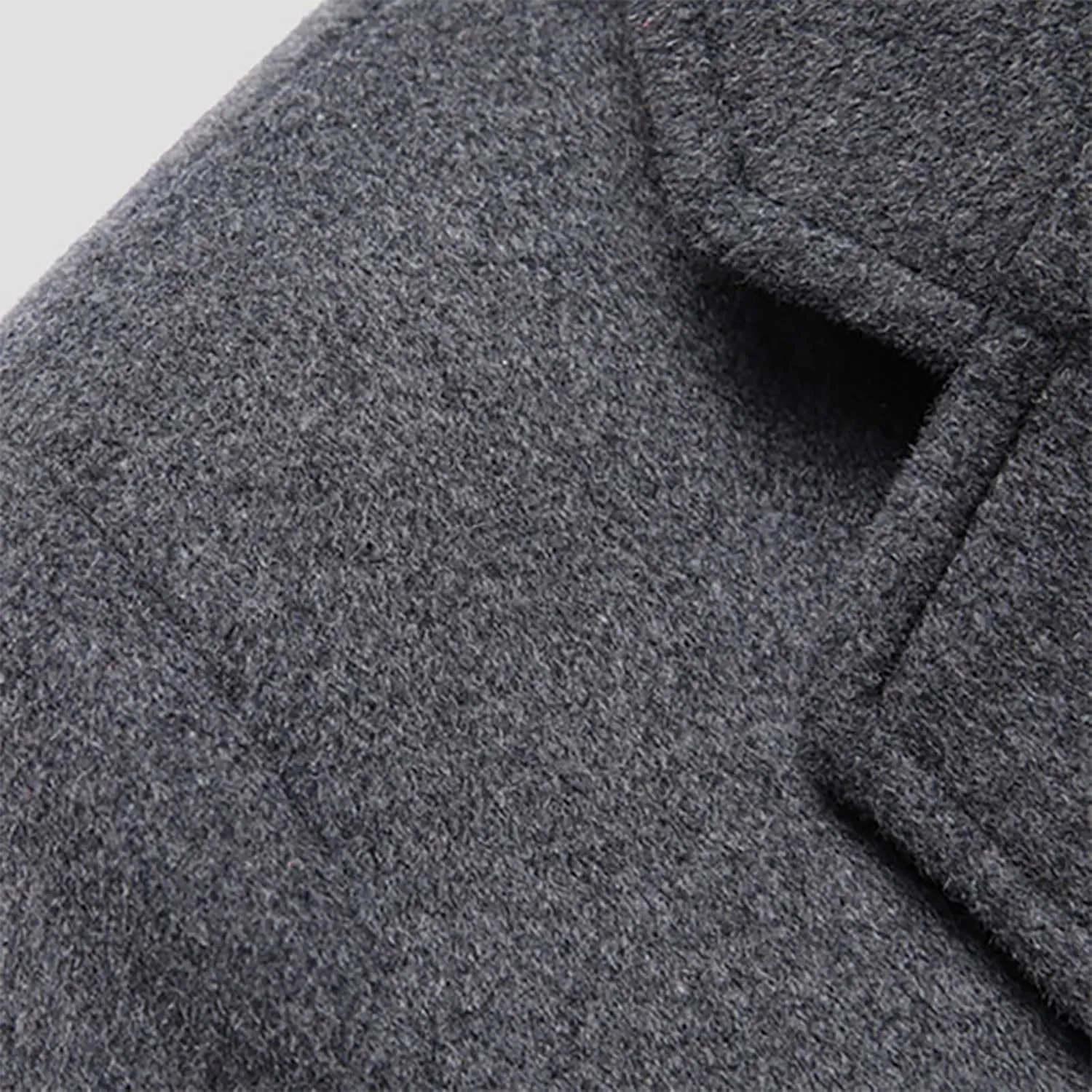 Mens Wool Blend Coat Winter Trench Coats Windbreaker Coat Long Jacket Windbreaker Overcoat Pea Coat Men Trench Coats