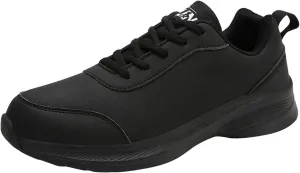 MensCasual Leather Laace Up Solid Color Casual Fashion Simple Shoes Running Shoes Sneaker Storage for Men