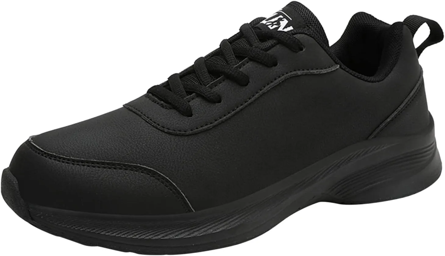 MensCasual Leather Laace Up Solid Color Casual Fashion Simple Shoes Running Shoes Sneaker Storage for Men
