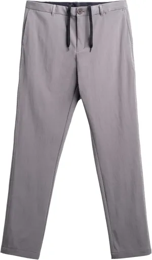 Ministry of Supply Men's Pace Tapered Chino, Stretchy, Slim, Fit Summer Pants, Chinos Pants for Travel, Work & Casual Wear