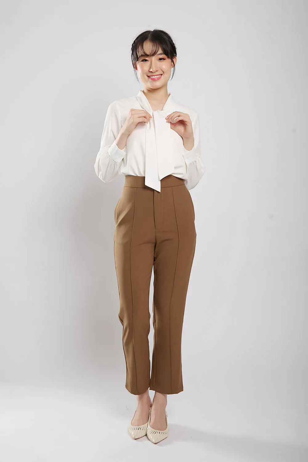 Nadya Blouse in White