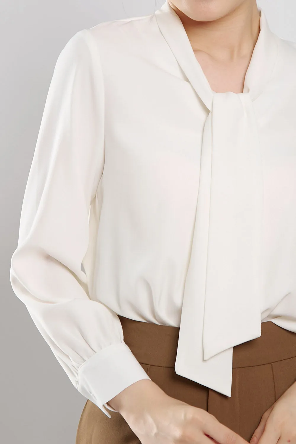Nadya Blouse in White