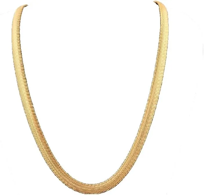 Necklaces for Women Dainty Gold Herringbone Choker Necklace for Women Thin Layered Chunky Snake Chain Necklaces for Teen