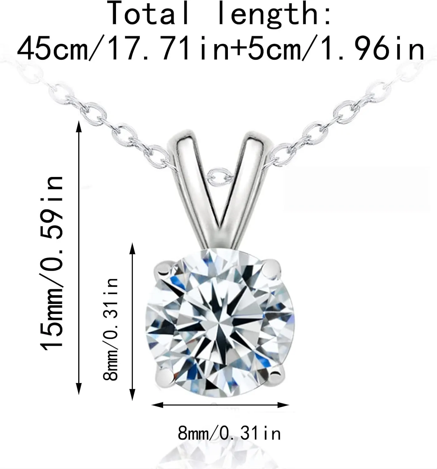 Necklaces for Women Trendy Pack Adjustable Length Pendant Necklace for Women Chunky Charm Pendant Necklaces Fashion Jewelry