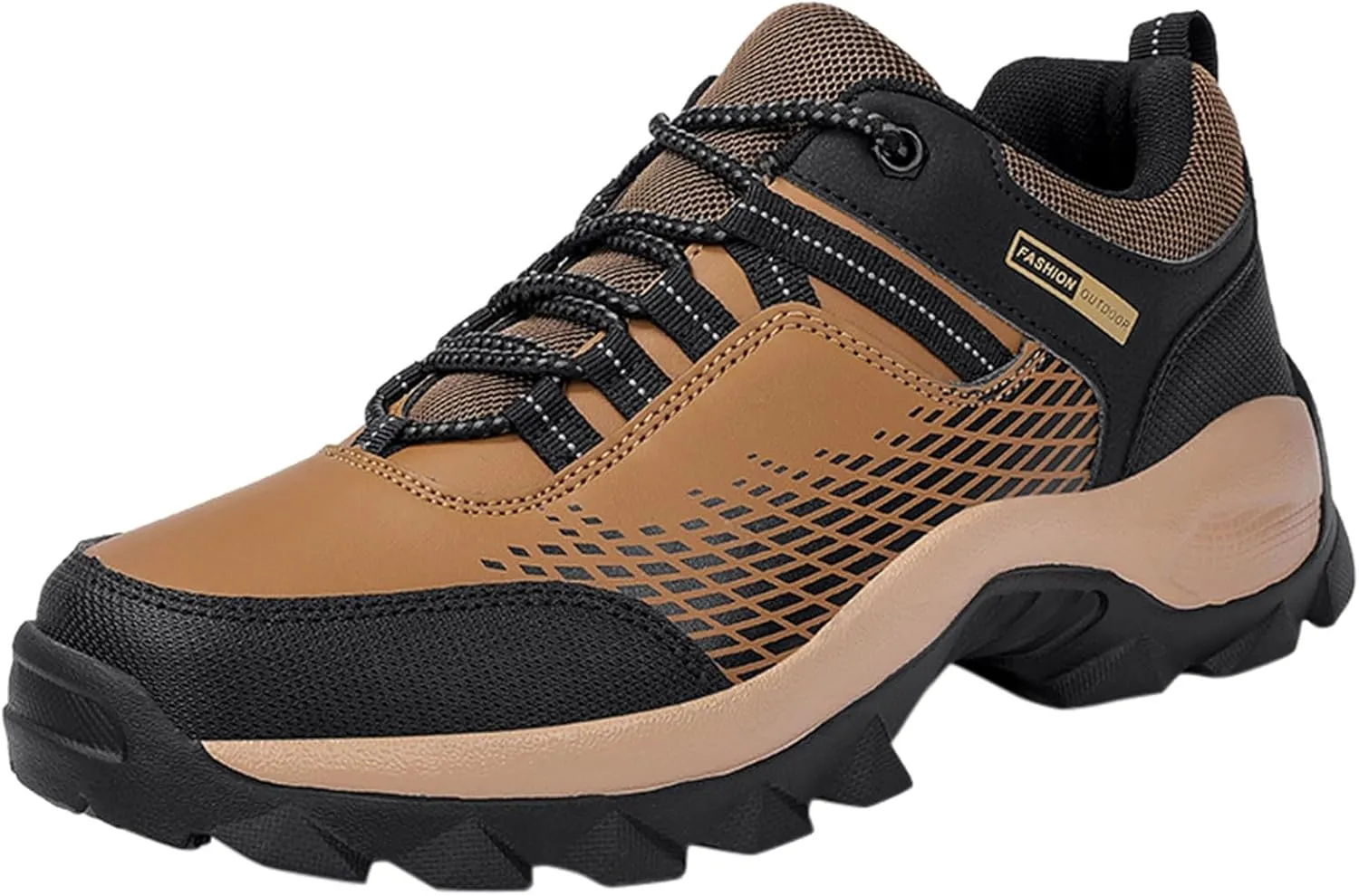 Non Slip Work Shoes for Men Walking Sneakers Comfortable Leather Casual Athletic Tennis Shoes Sneaker Men