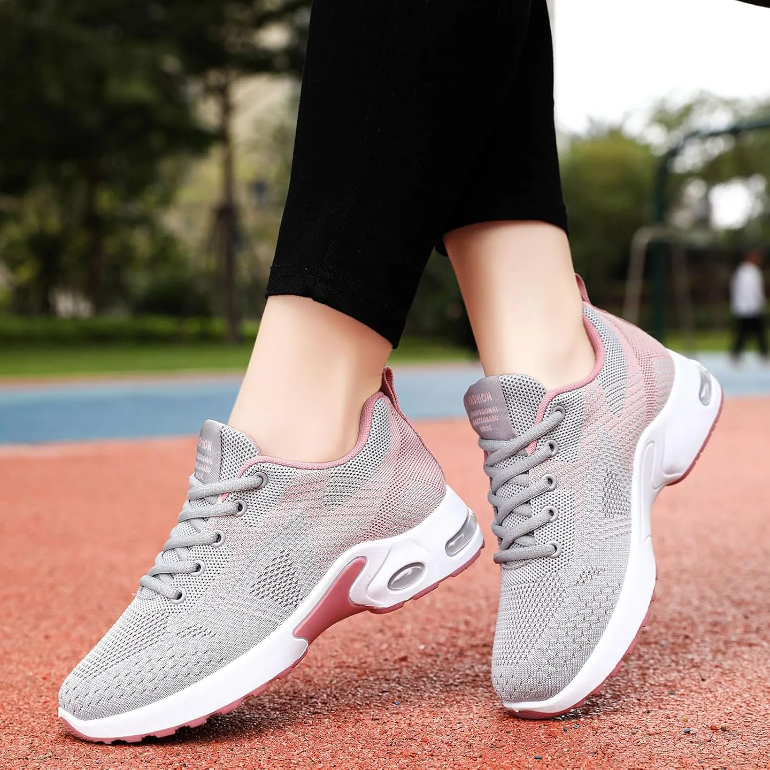 Orthopedic Shoes for Women, Comfort Wear Orthowear Sneakers Breathable Mesh Casual Footwear Walking Running Sneakers with Arch Support Soft Comfy Cushion