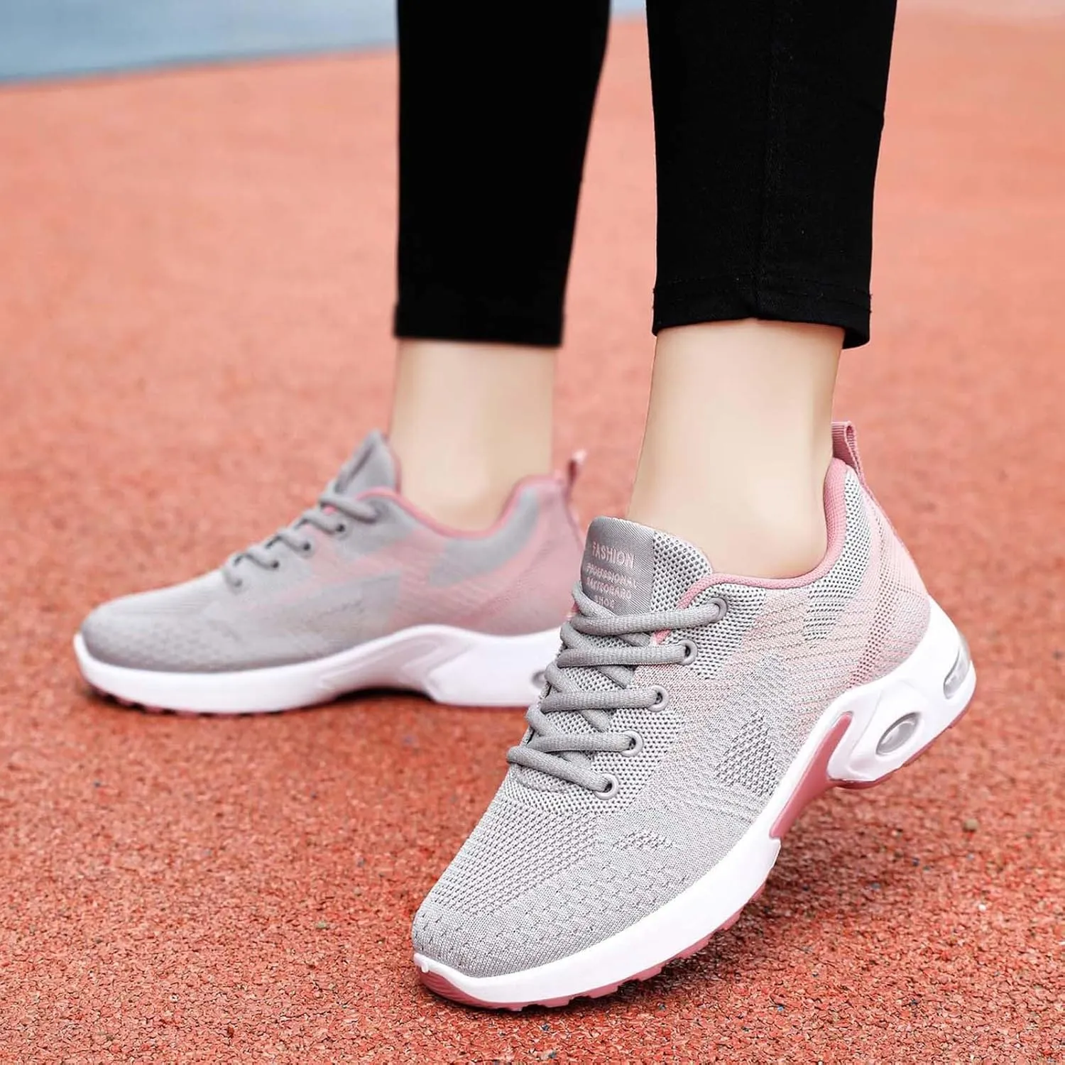 Orthopedic Shoes for Women, Comfort Wear Orthowear Sneakers Breathable Mesh Casual Footwear Walking Running Sneakers with Arch Support Soft Comfy Cushion