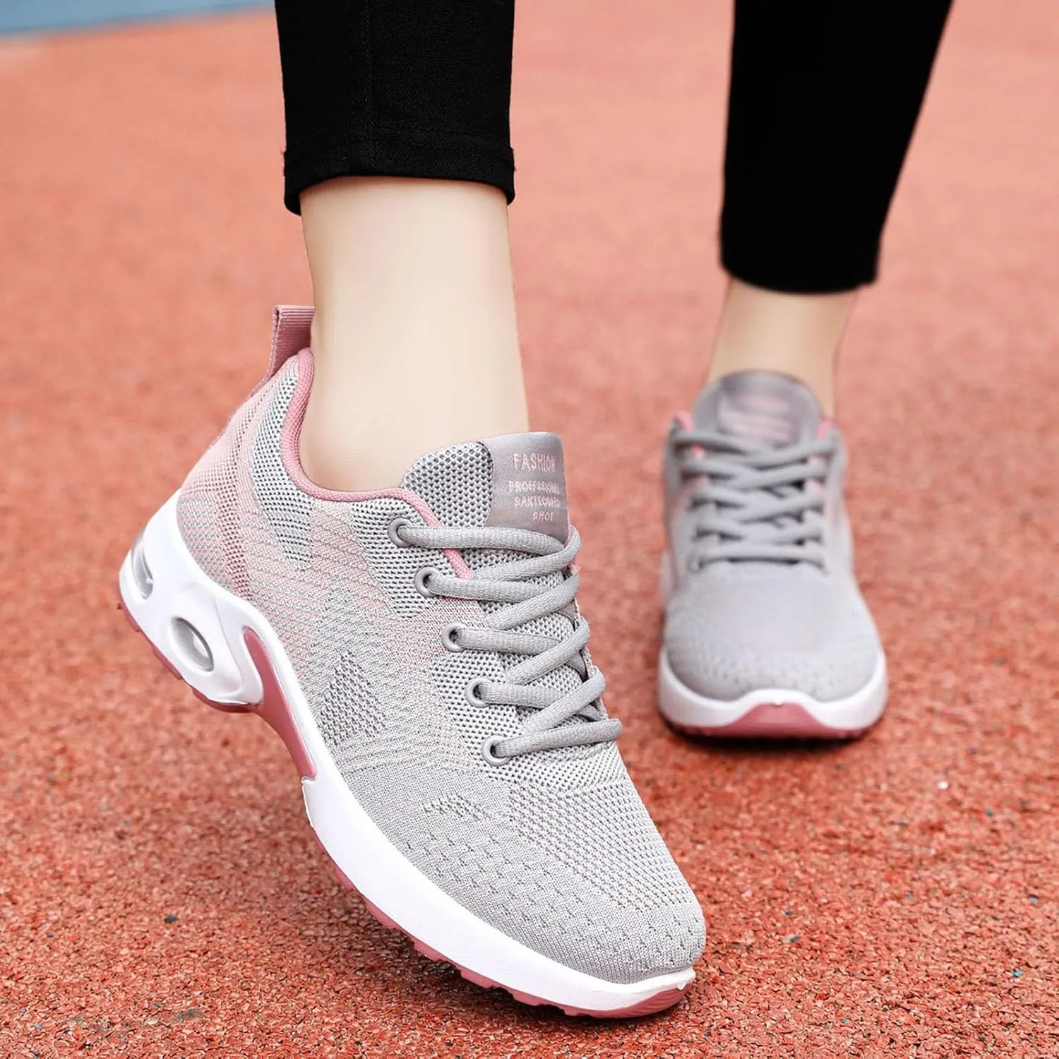 Orthopedic Shoes for Women, Comfort Wear Orthowear Sneakers Breathable Mesh Casual Footwear Walking Running Sneakers with Arch Support Soft Comfy Cushion