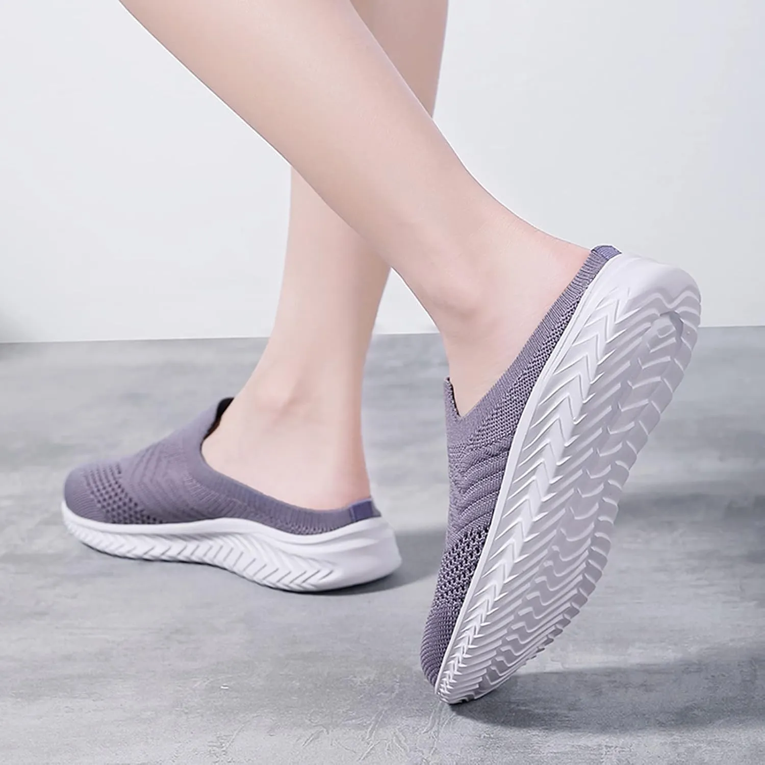 Orthopedic Slip On Shoes for Foot Pain Relief Womens Walking Sneakers with Arch Support Comfortable Casual Loafers Plantar Fasciitis Diabetic Feet