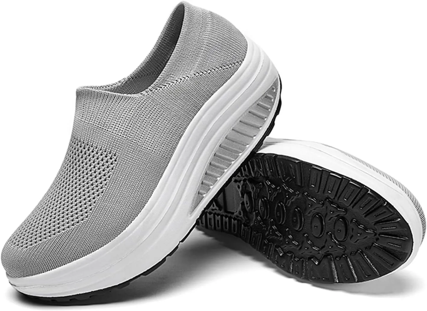 Orthopedic Sneakers for Women Slip On Walking Shoes with Arch Support Comfortable Casual Loafers Plantar Fasciitis Relief Foot Pain Diabetic Swollen Feet