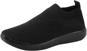 Orthopedic Walking Shoes for Plantar Fasciitis Relief Womens Slip On Sneakers with Arch Support Comfortable Casual Loafers Diabetic Foot Pain