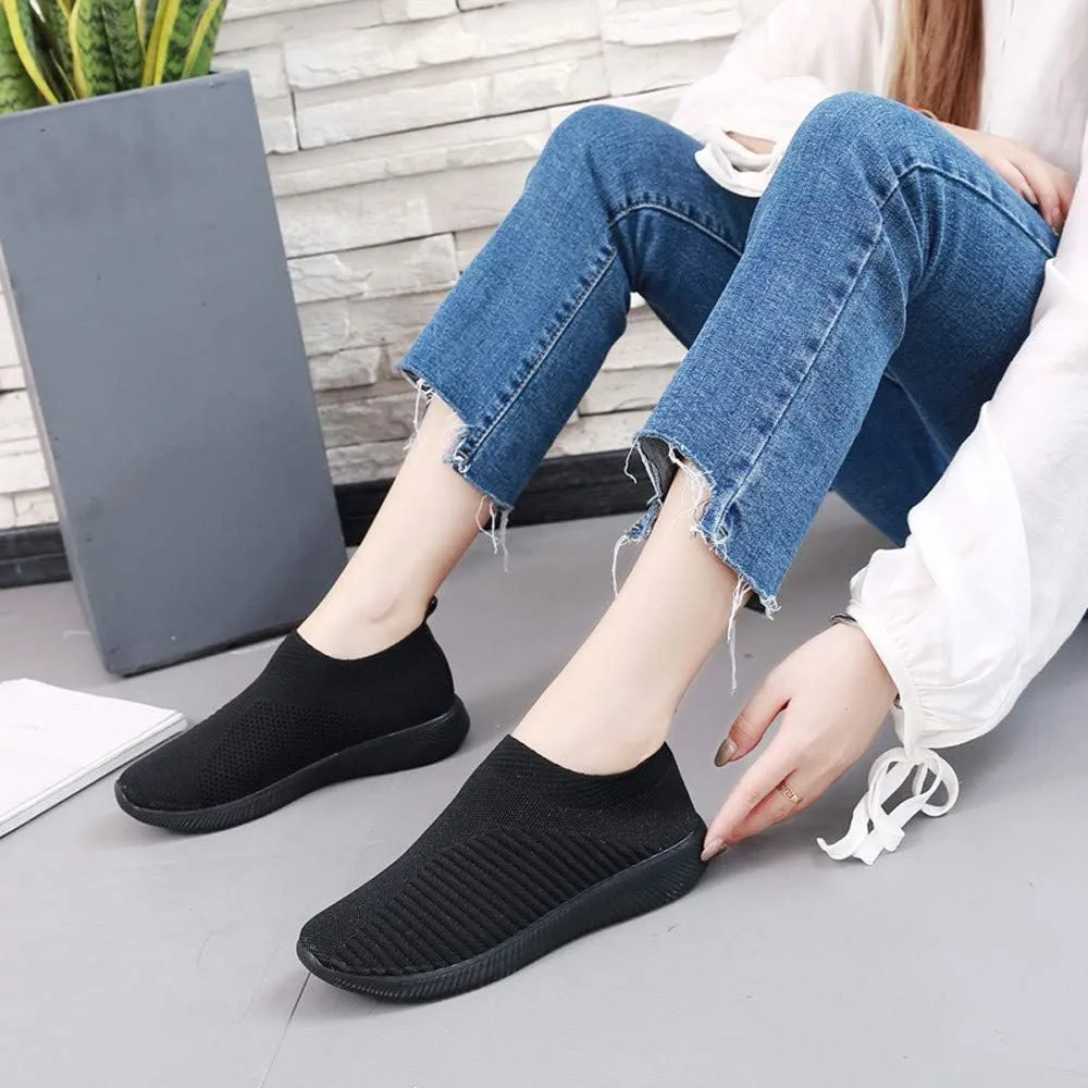 Orthopedic Walking Shoes for Plantar Fasciitis Relief Womens Slip On Sneakers with Arch Support Comfortable Casual Loafers Diabetic Foot Pain