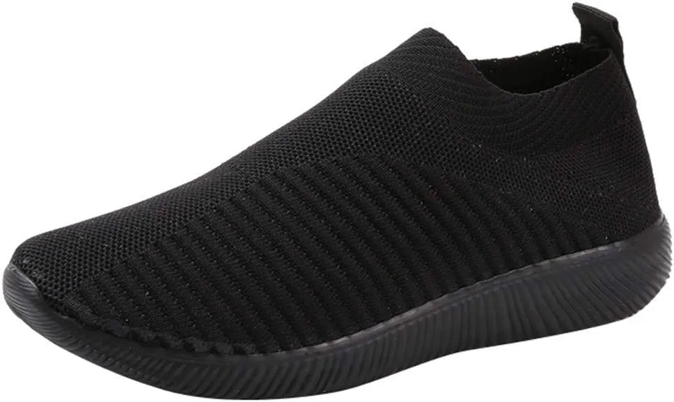 Orthopedic Walking Shoes for Plantar Fasciitis Relief Womens Slip On Sneakers with Arch Support Comfortable Casual Loafers Diabetic Foot Pain