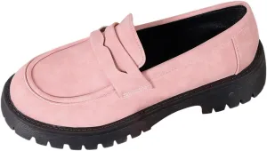 Orthoture-Orthopedic Platform Loafers,Wide Toe Lightweight Casual Comfort Shoes,Slip-On Suitable for All Foot Shapes (Pink-1, Adult, Women, 7, Numeric, US Footwear Size System, Medium)