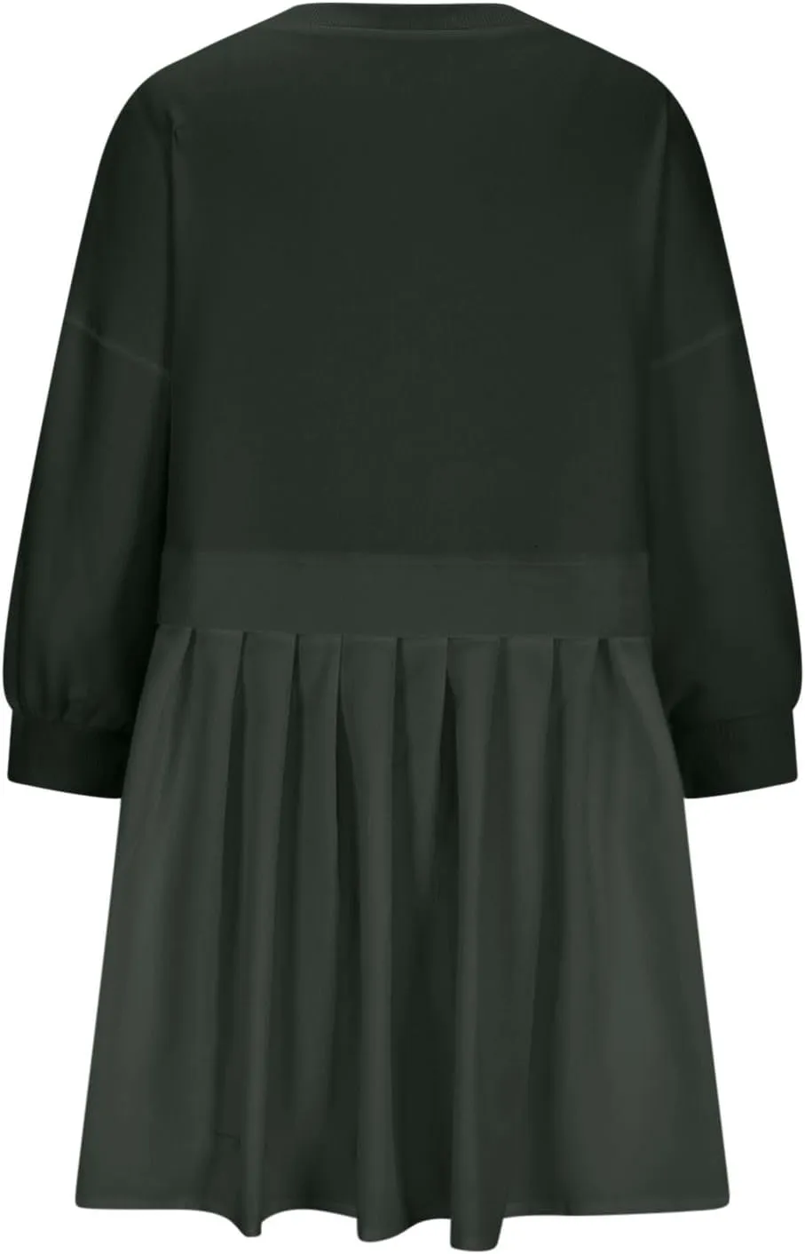 Oversized Sweatshirt Mini Dress for Women 2024 Fall, 3/4 Length Sleeve Crewneck Pullover Tops Loose Fit