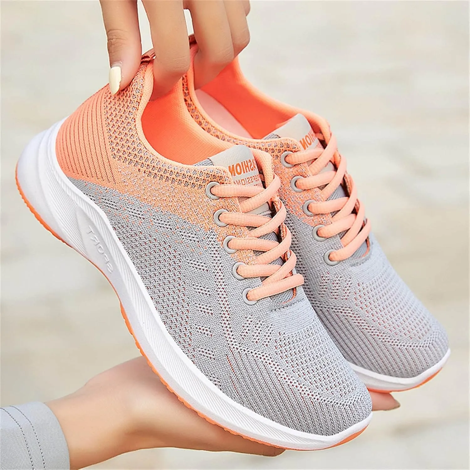Platform Wedge Sneakers for Women 2023 Zapatos De Trabajo para Mujeres Womens Size 11 Business Casual Shoes Chunky Sneakers for Women Platform Comfortable Slip On Tennis Shoes for Women