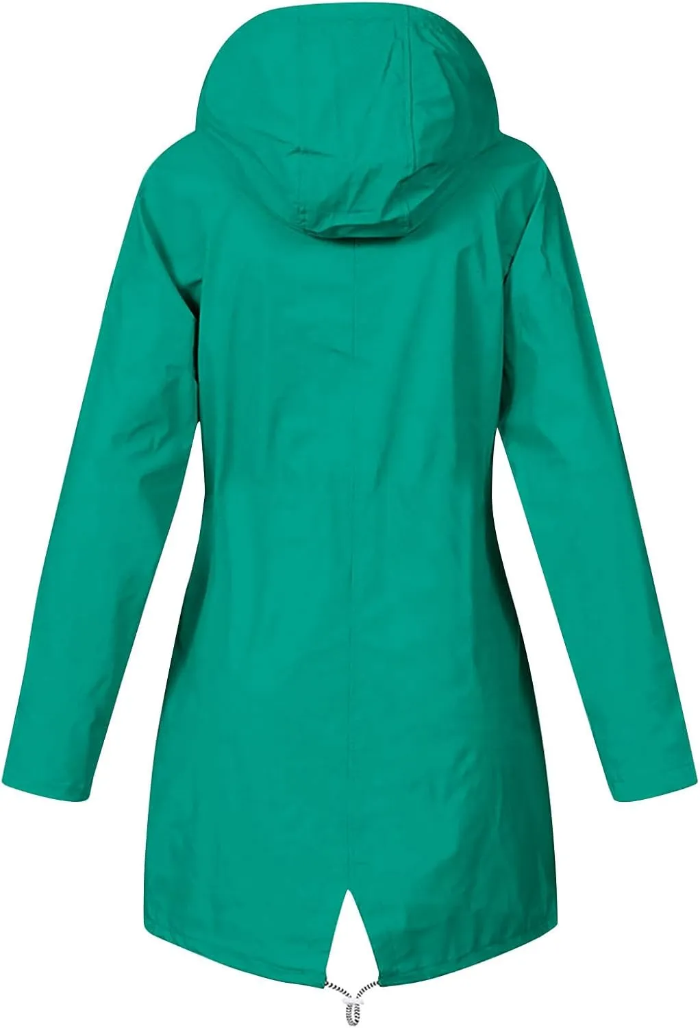 Plus Size Rain Coats for Women Waterproof Rain Jackets Full Zip Windbreaker with Hood Lightweight Jackets for Hiking