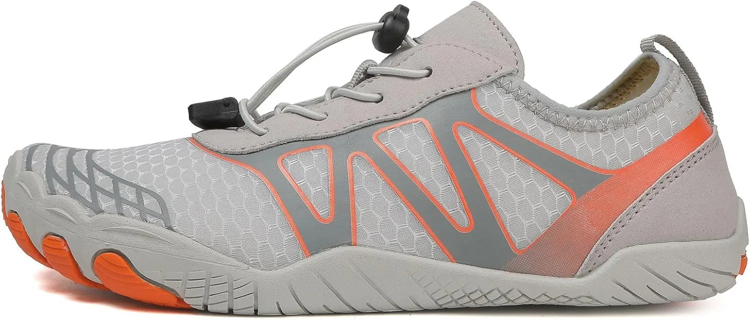 Pro Barefoot Shoes for Women Men Hike Wide Toe Box Footwear Sneakers Walking Athletic Sport Riding Gym Workout Shoe Outdoor Non-Slip Lightweight Qick Dry Breathable Unisex Healthy Trail Water