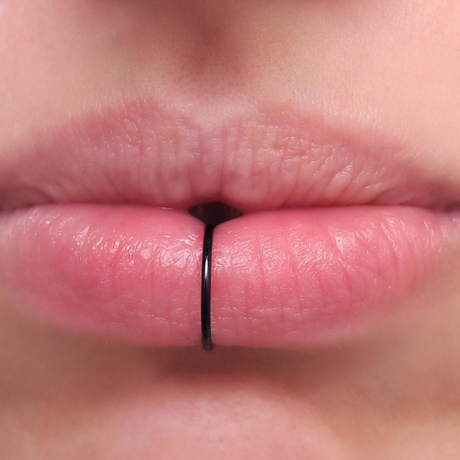 QWALIT Nose Rings - Double Hoop Nose Rings for Single Piercing