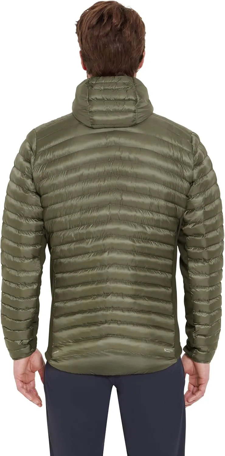 Rab Men's Cirrus Flex Hoodie Jacket, Lightweight Insulated Puffer Coat for Hiking