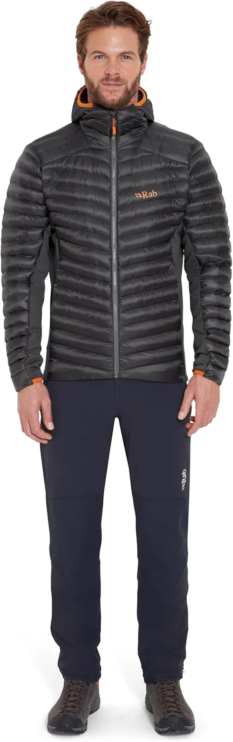 Rab Men's Cirrus Flex Hoodie Jacket, Lightweight Insulated Puffer Coat for Hiking