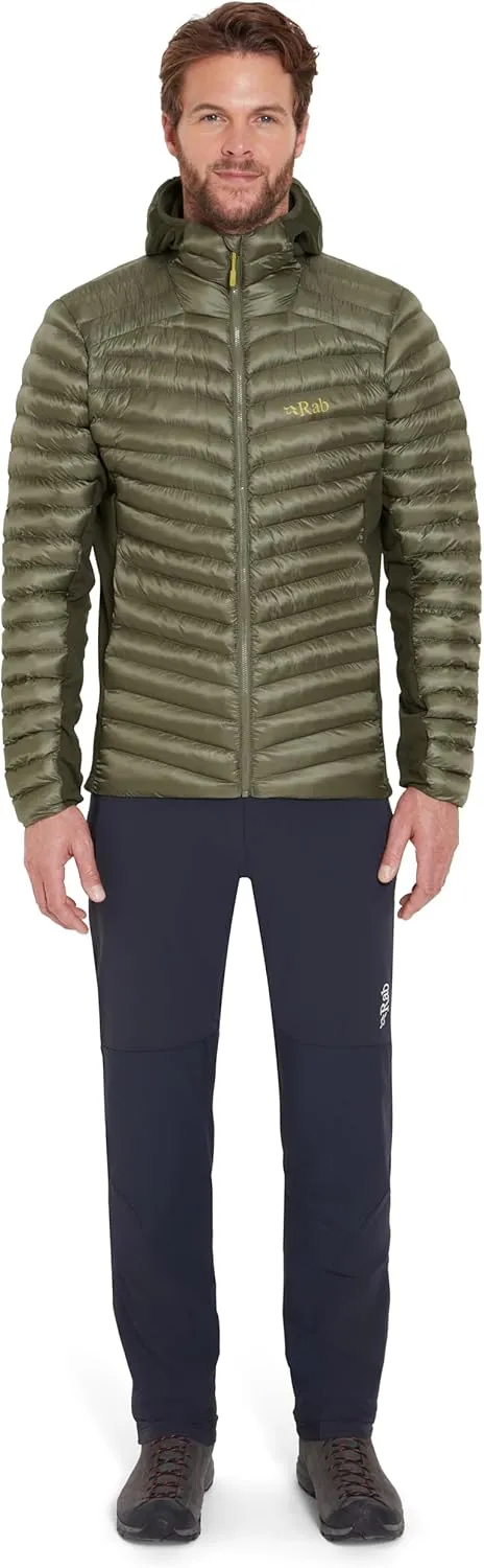 Rab Men's Cirrus Flex Hoodie Jacket, Lightweight Insulated Puffer Coat for Hiking