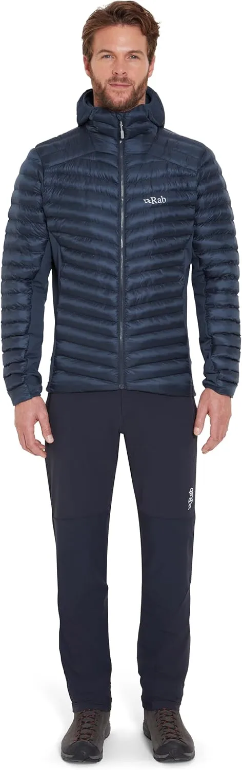 Rab Men's Cirrus Flex Hoodie Jacket, Lightweight Insulated Puffer Coat for Hiking