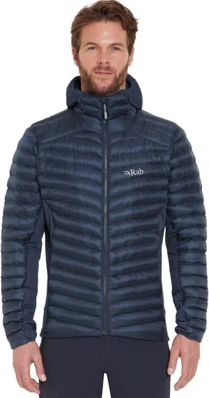 Rab Men's Cirrus Flex Hoodie Jacket, Lightweight Insulated Puffer Coat for Hiking