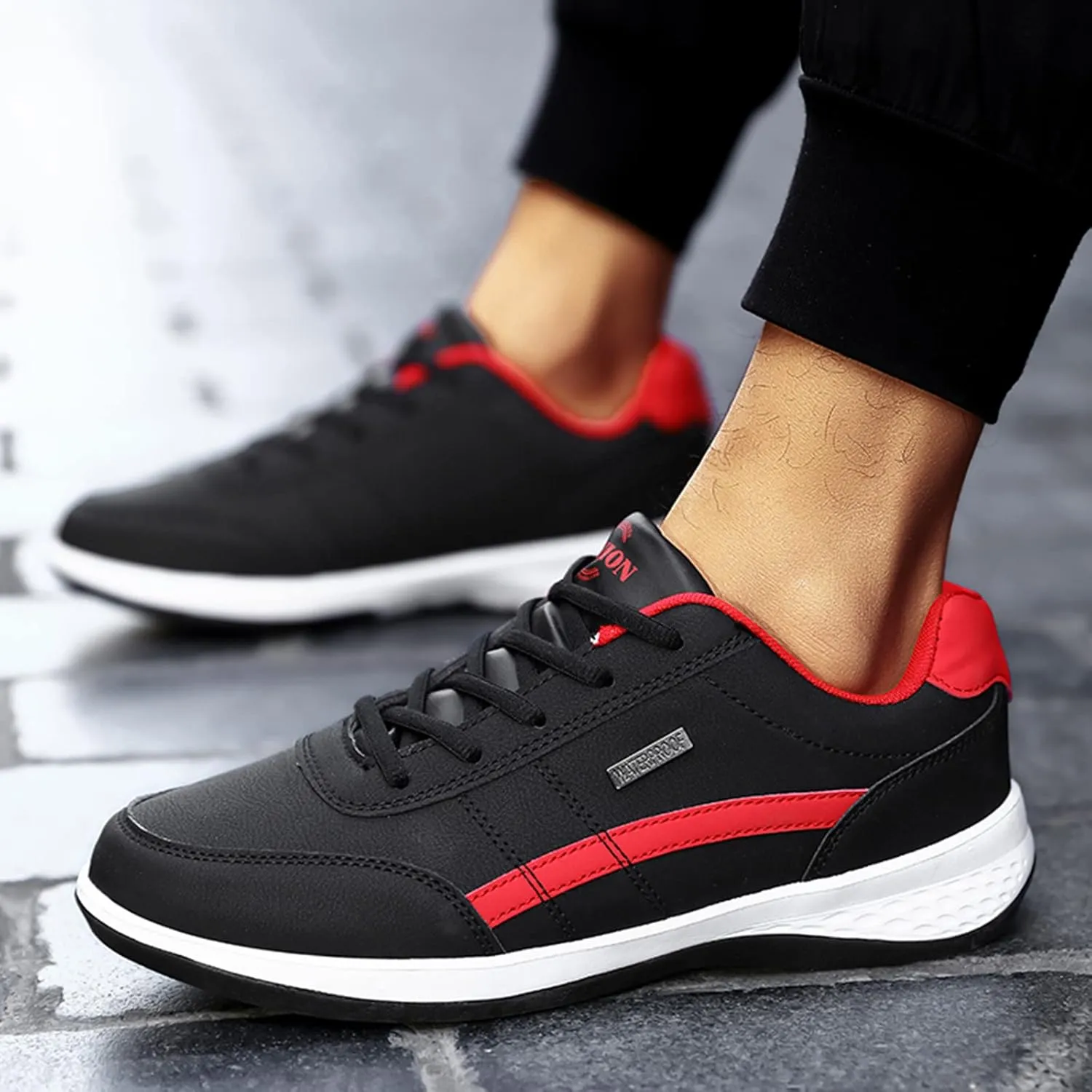 Running Shoes for Men Tennis Athletic Sneakers Outdoor Non Slip Casual Lightweight Sports Workout Shoes