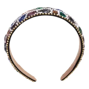 SAFIGLE Delicate Rhinestone Hair Hoops for Women Colorful Headband Accessories Lightweight Unique Design for Parties Special Occasions Hair Accessories for Girls