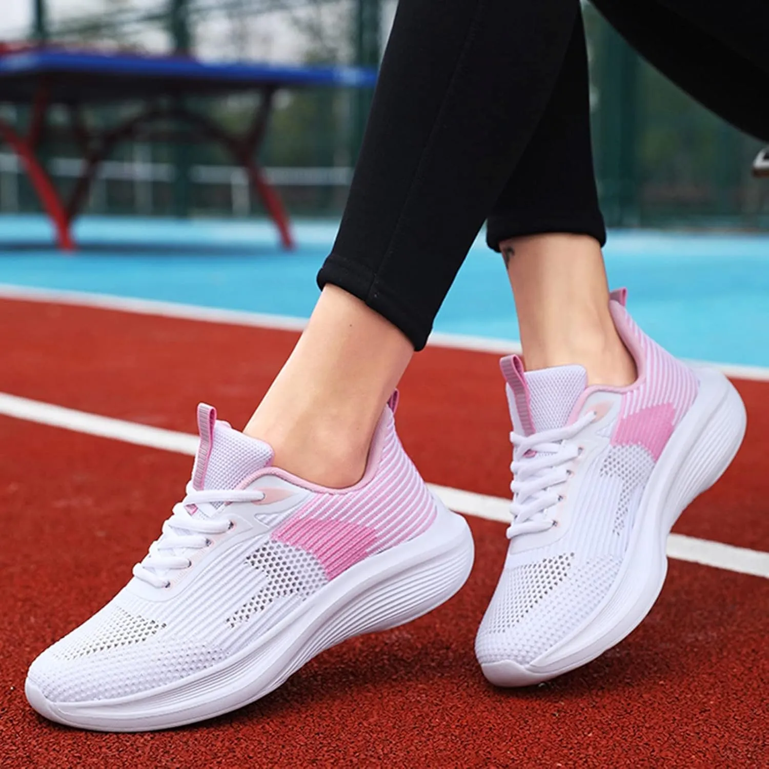 SBGMoSJ Sneakers for Women Wide Width Black Comfy Fall Shoes for Women 2023 Nursing Shoes Women Comfortable Wide Womens Fashion Sneakers Size 10.5 Slip On Walking Shoes Women Comfort