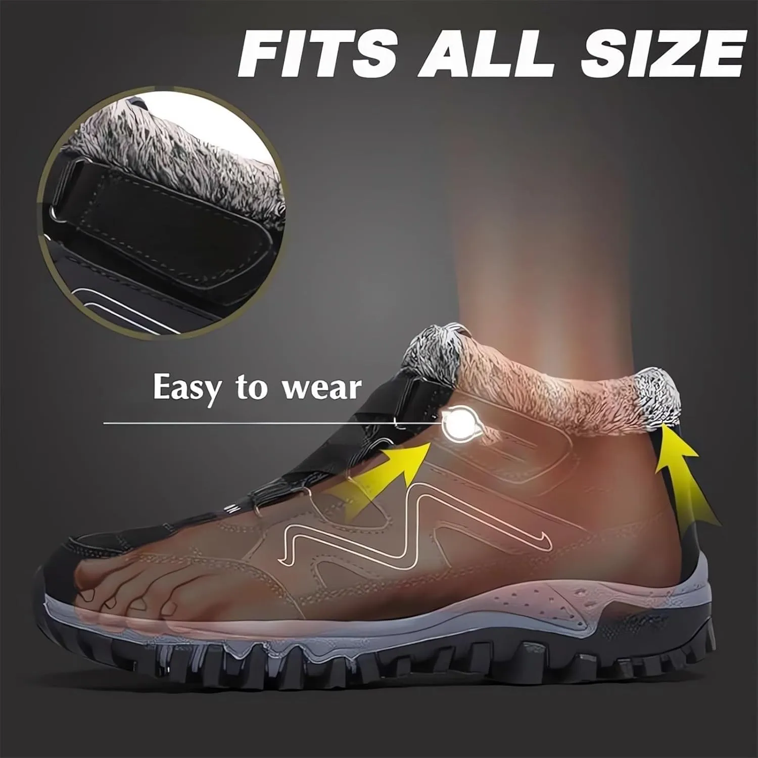 SBGMoSJ Winter Boots for Women Waterproof Snow Wide Womens Fashionable Winter Boots Extra Wide Winter Boots for Women Mid Calf Winter Boots for Women with Fur Tall Winter Boots for Women