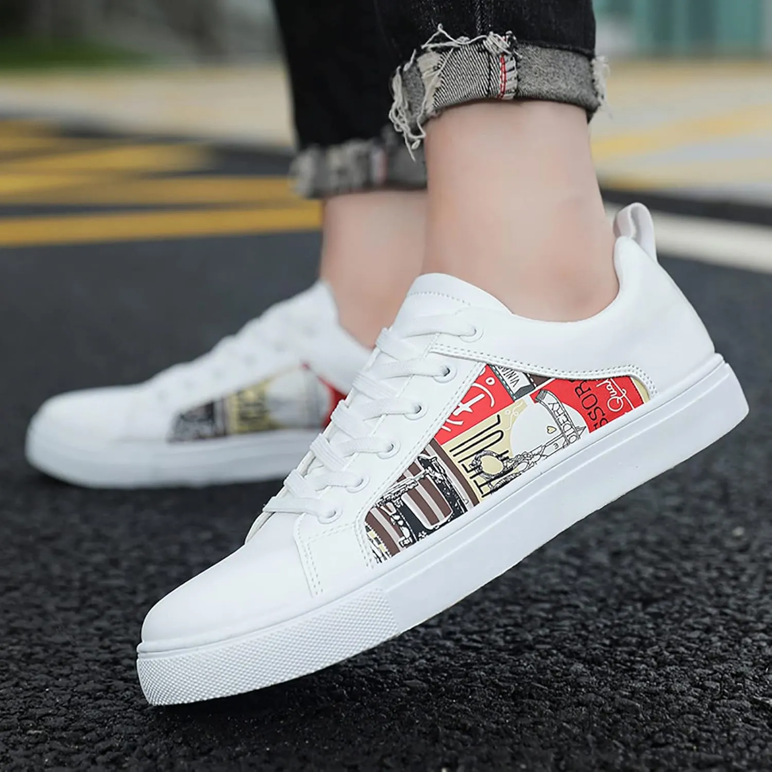 Silver Platform Wedge Sneakers for Women Womens Non Slip Wide Toe Work Shoes Restaurant Gym Shoes Women Black Womens Fashion Sneakers Black Wedge Zapatos De Vestir para Mujer Con Juanetes