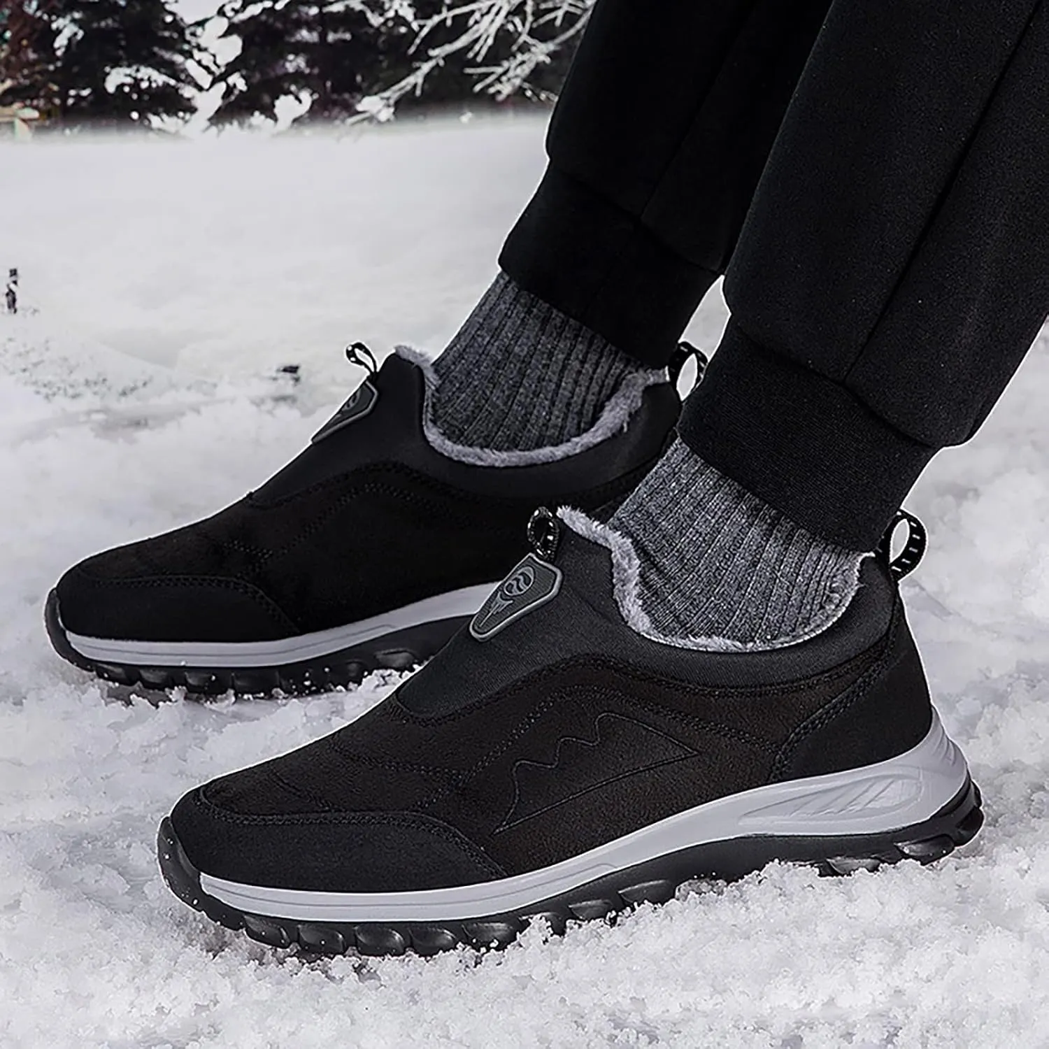 Slip on Winter Boots for Women Wide Woman Snow Boots Size 12 Fur Boots for Women Winter Y2k Winter White Ankle Boots for Women Botas Para El Frio De Mujer Elegantes