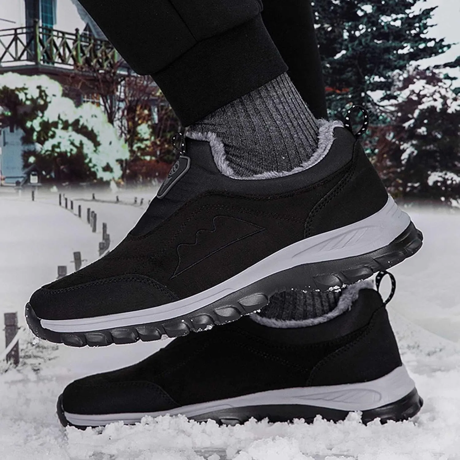 Slip on Winter Boots for Women Wide Woman Snow Boots Size 12 Fur Boots for Women Winter Y2k Winter White Ankle Boots for Women Botas Para El Frio De Mujer Elegantes