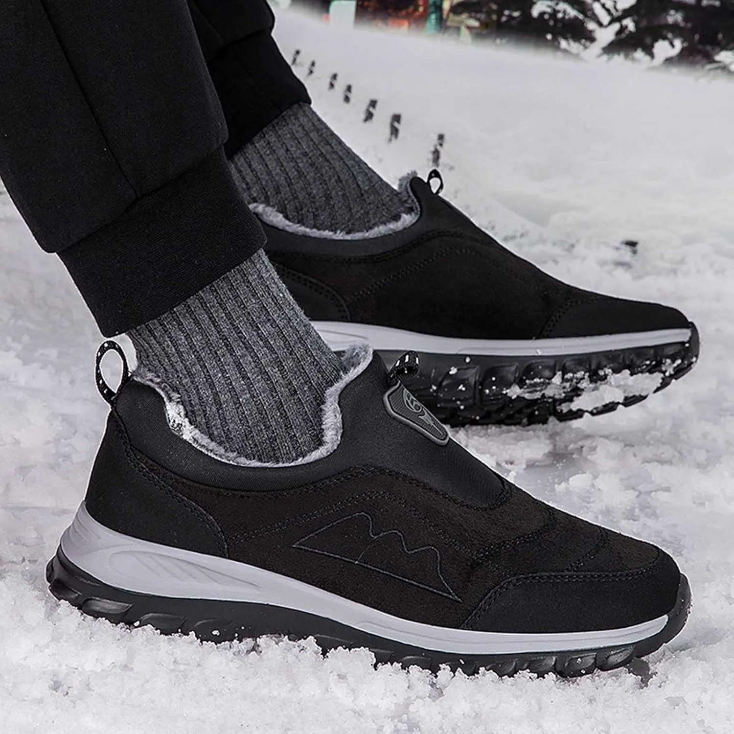 Slip on Winter Boots for Women Wide Woman Snow Boots Size 12 Fur Boots for Women Winter Y2k Winter White Ankle Boots for Women Botas Para El Frio De Mujer Elegantes