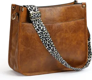 Small Crossbody Purse Leather Crossbody Bags for Women Fashion Handbag Cell Phone Crossover Shoulder Bag for Women