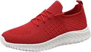 Soft Bottom Sport Color Up Lace Men Shoes Casual Solid Fashion Mesh Breathable Men's Shoes Sneaker