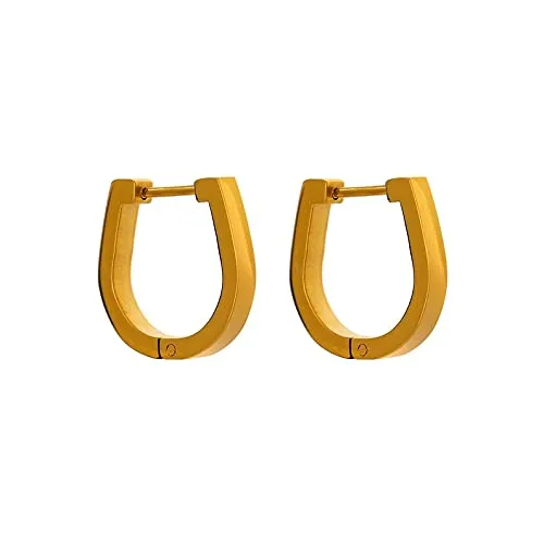 Square Hoop Earrings,Square Earrings,Hoop Earrings,Minimalist Earrings,Geometric Earrings,Gift for Her,Square Hoops,18K Gold (Square)