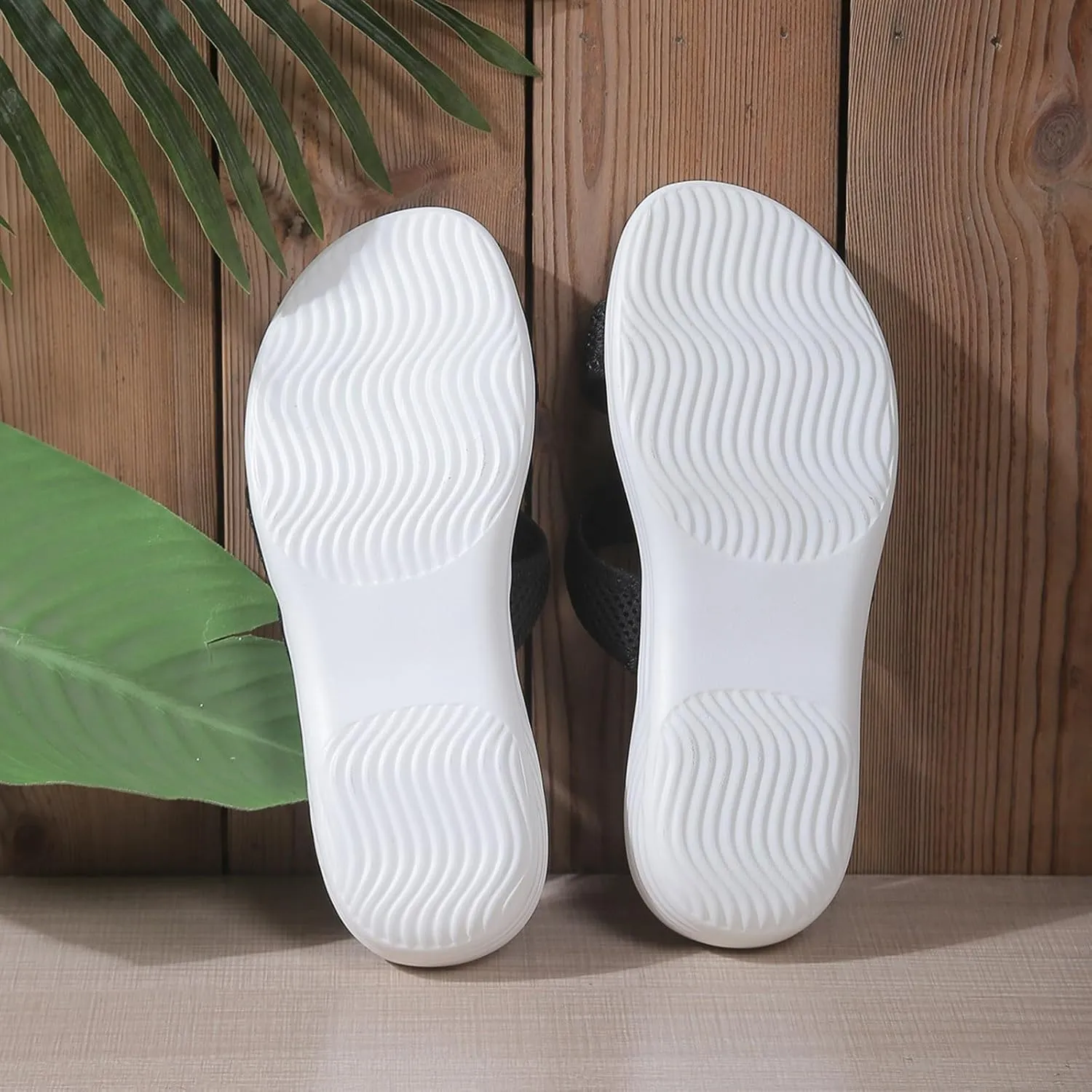 Summer Sandals For Women 2025,Women's Slide Sandals,Comfortable Trendy Beach Hollow Mesh Casual Orthopedic Comfy Low Heel Arch Support Dress Bohe Foot Supports Plantar Fasciitis Bunion Orthotic Shoes