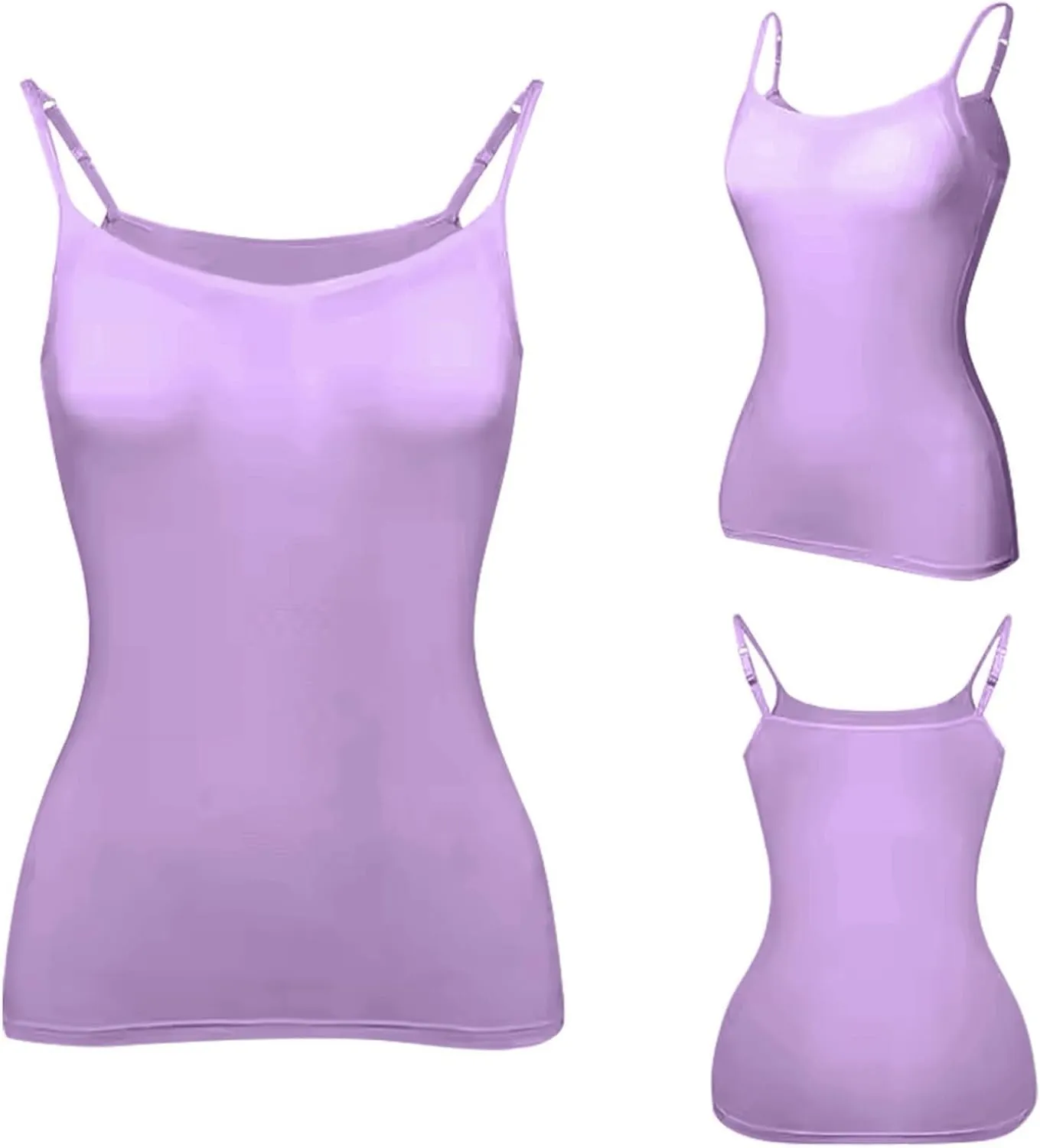 Tank Tops for Women 2025 Built in Bra Workout Yoga Gym Cami Square Neck Sleeveless Low Cut Corset Sexy Under Wear