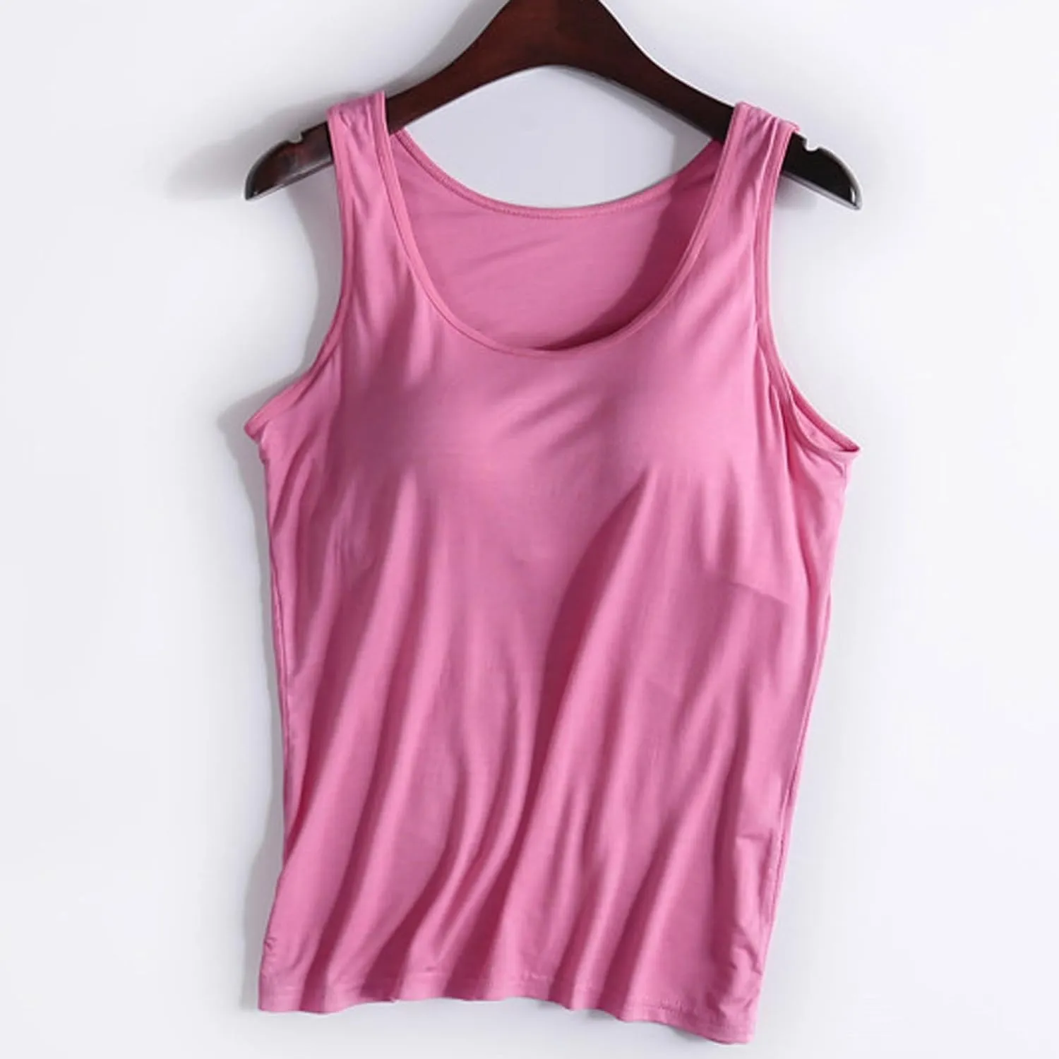 Tank Tops for Women with Built in Bras Loose Fit Sleeveless Stretchy Shirts Yoga Tank Tops Gym Clothes