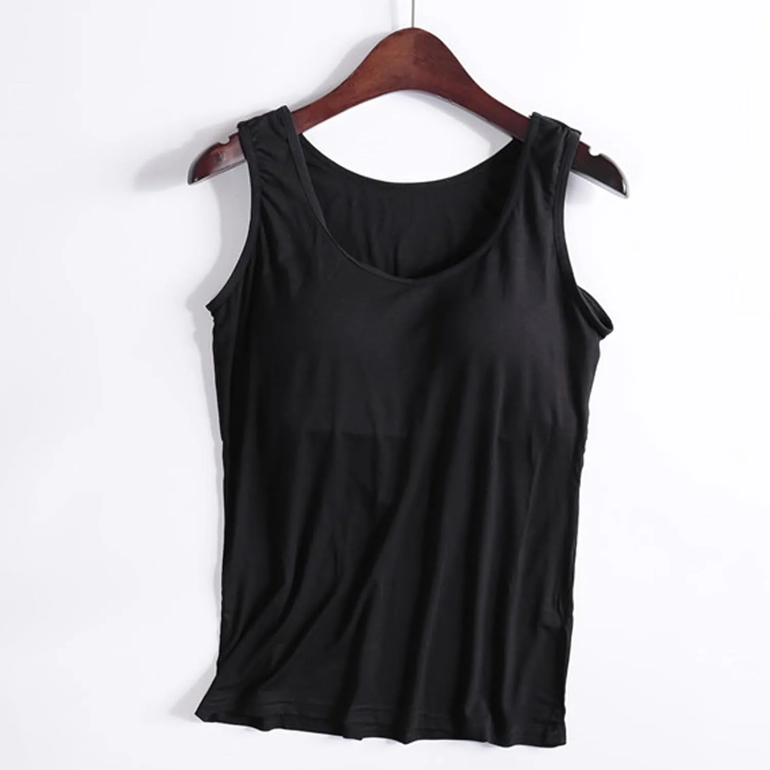Tank Tops for Women with Built in Bras Loose Fit Sleeveless Stretchy Shirts Yoga Tank Tops Gym Clothes