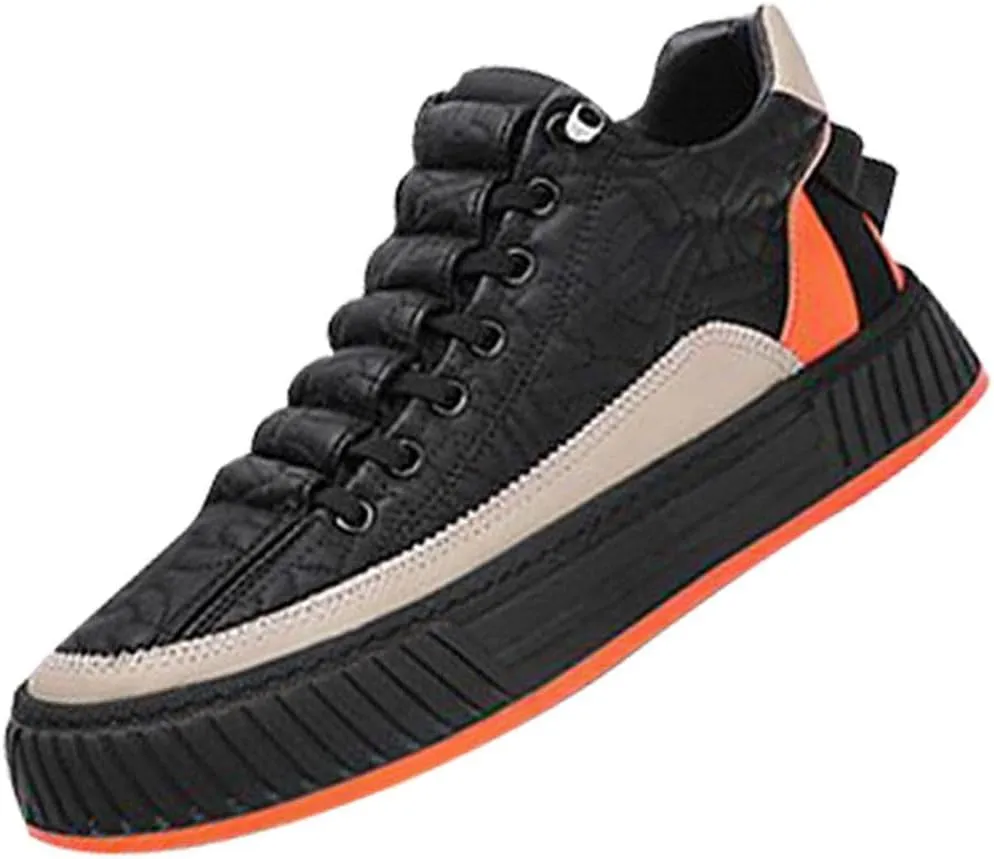 Teens Men's Sneakers Casual Shoes Running Shoes Soft Non Slip Footwear Breathable Dress Shoes for Camping Hiking Sports Leisure Trainers