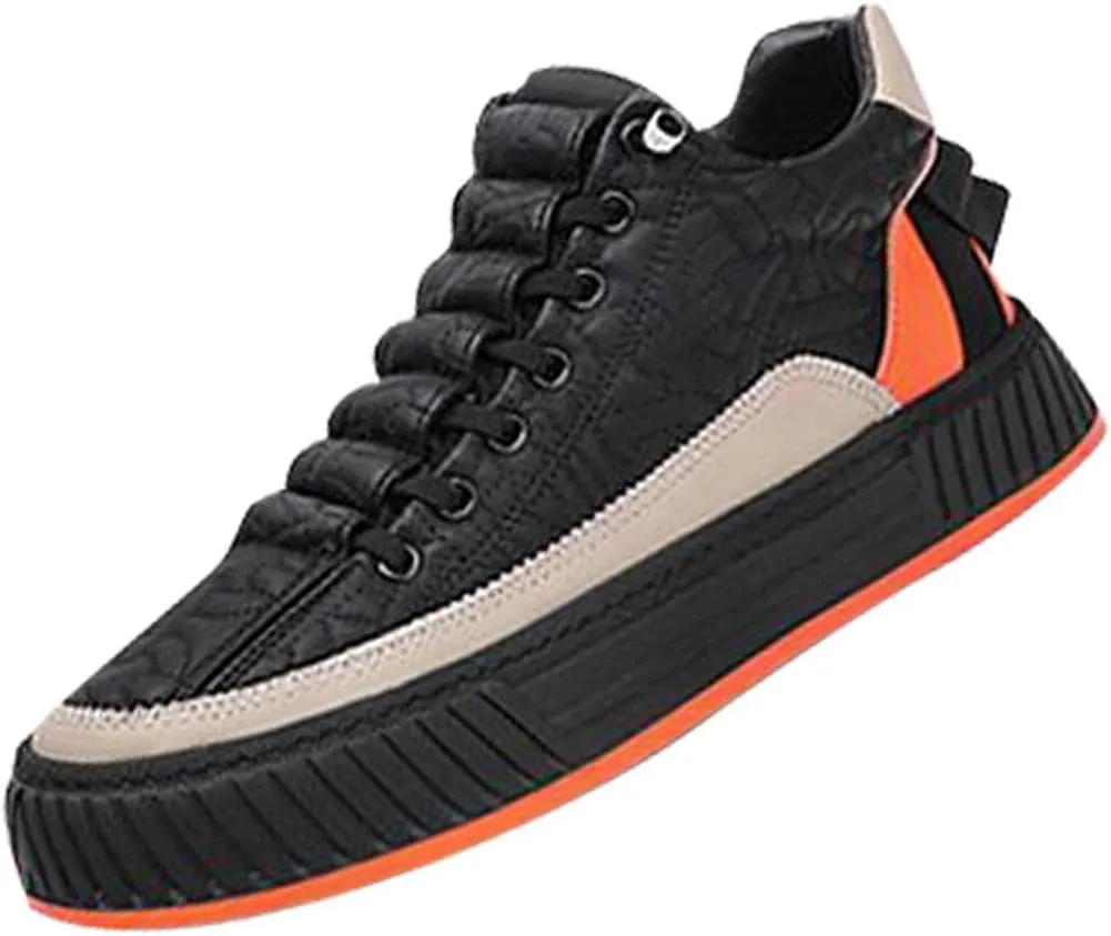 Teens Men's Sneakers Casual Shoes Running Shoes Soft Non Slip Footwear Breathable Dress Shoes for Camping Hiking Sports Leisure Trainers