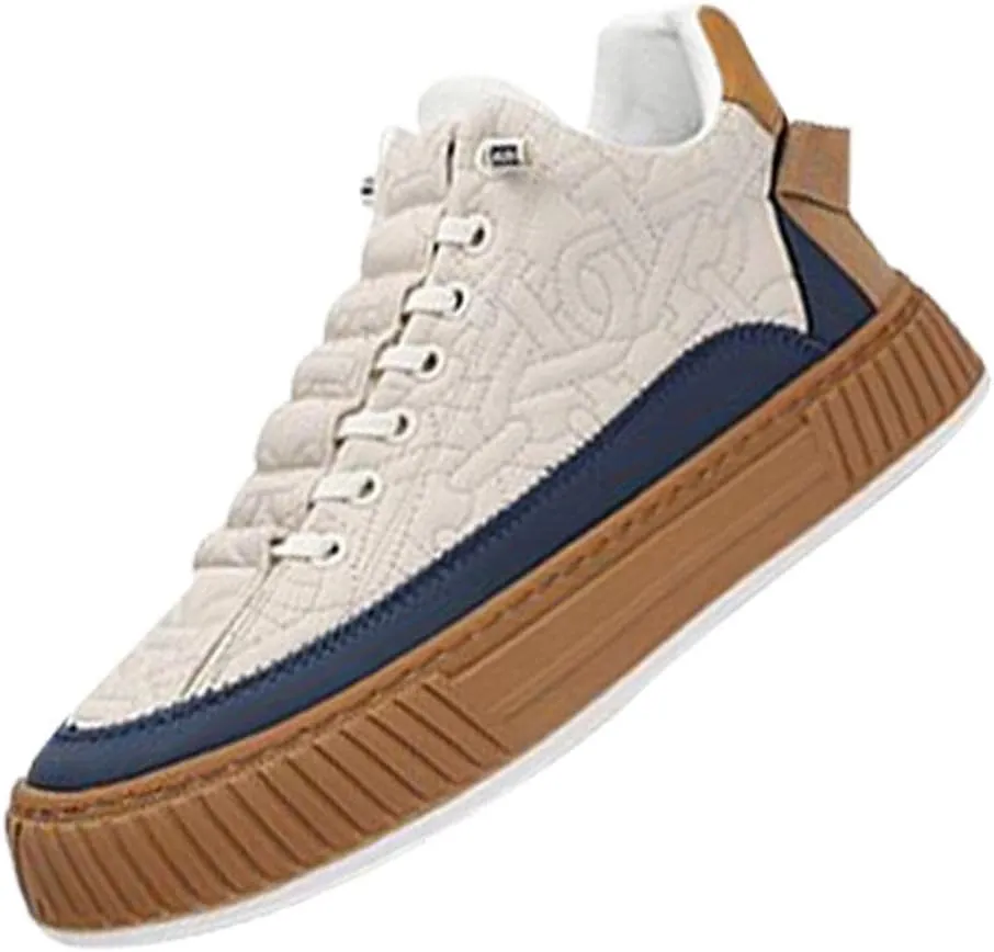 Teens Men's Sneakers Casual Shoes Running Shoes Soft Non Slip Footwear Breathable Dress Shoes for Camping Hiking Sports Leisure Trainers