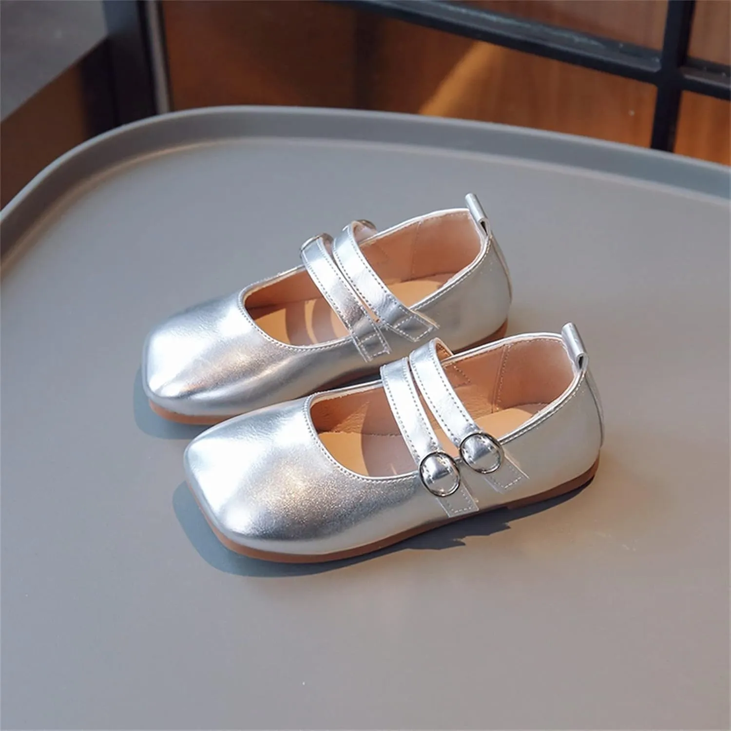 Toddler Pool Sandals Girl Little Girls Dress Shoes Ballet For Girls Wedding Party School Church Sandals for Babies Girls