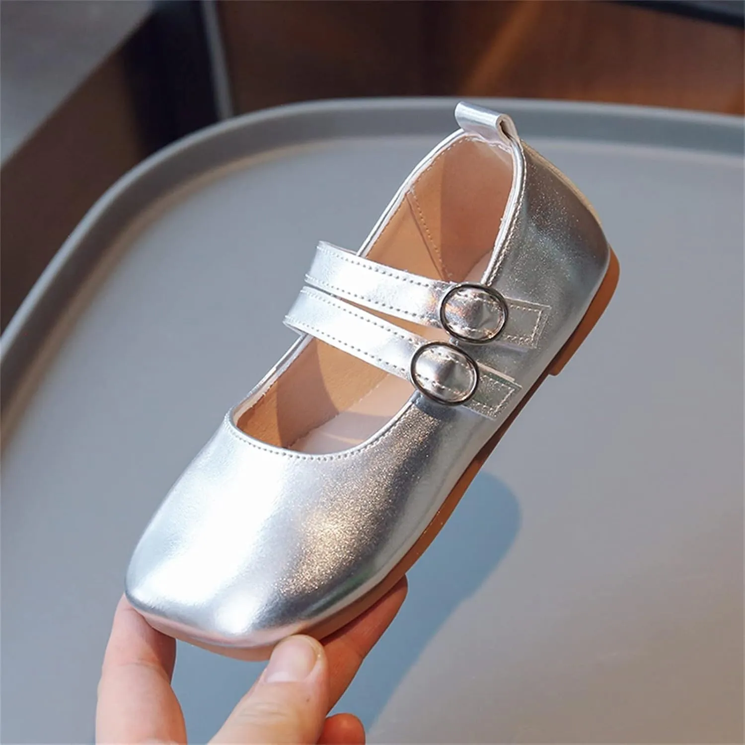 Toddler Pool Sandals Girl Little Girls Dress Shoes Ballet For Girls Wedding Party School Church Sandals for Babies Girls