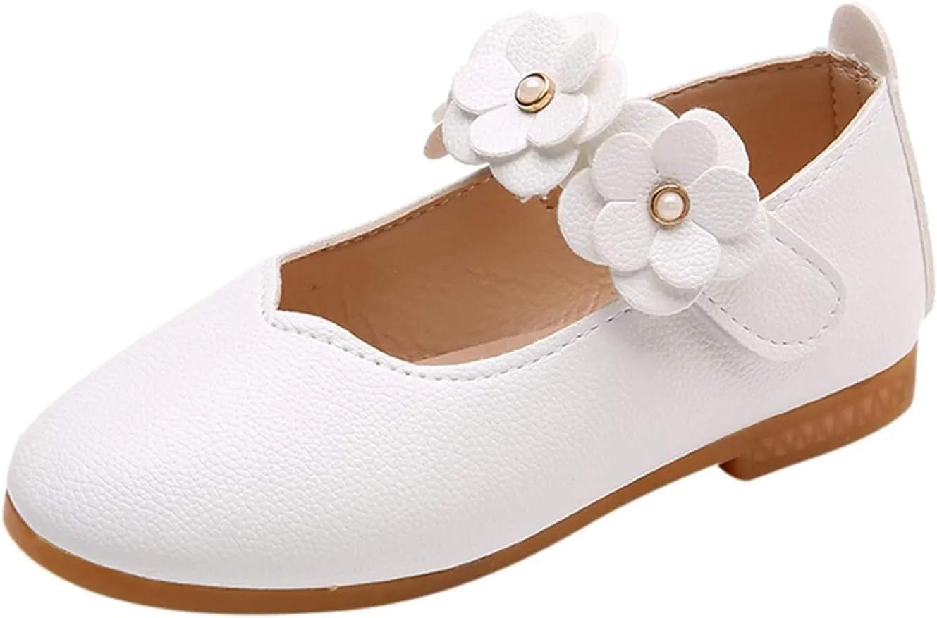 Toddler/ittle Kids Girl's ngela Dress Mary Jane Ballet lats Flower Girls' Wedding Party Ballerina Dance Shoes
