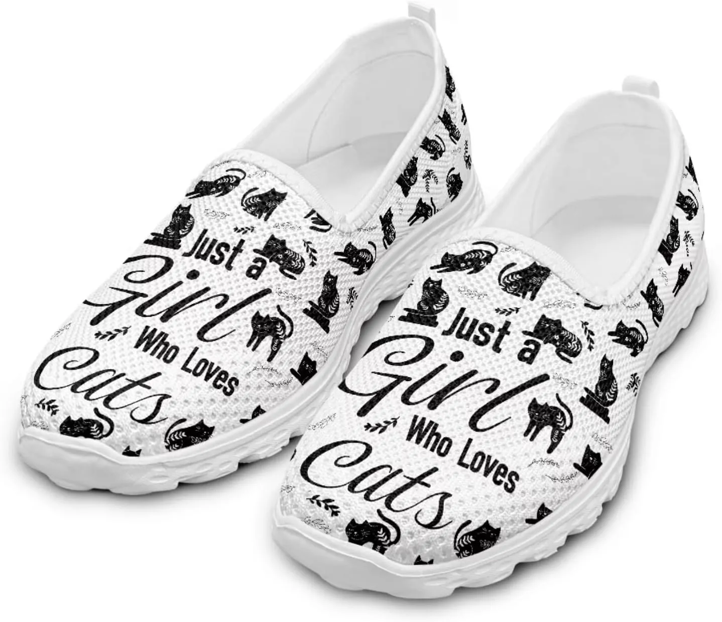 Trainers for Women Slip On Loafers Walking Running Shoes Mesh Low Top Sneakers Lightweight Athletic Trainers